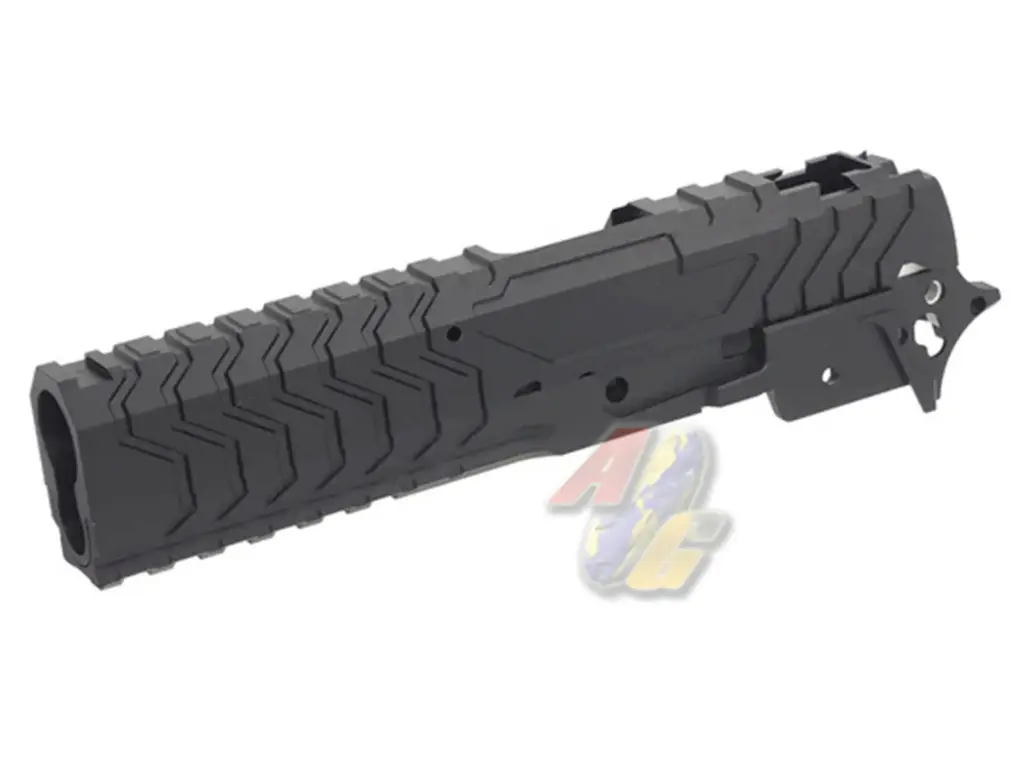 5KU CNC Aluminum Matrix Silde and Frame for Tokyo Marui Hi-Capa Series GBB (Black)