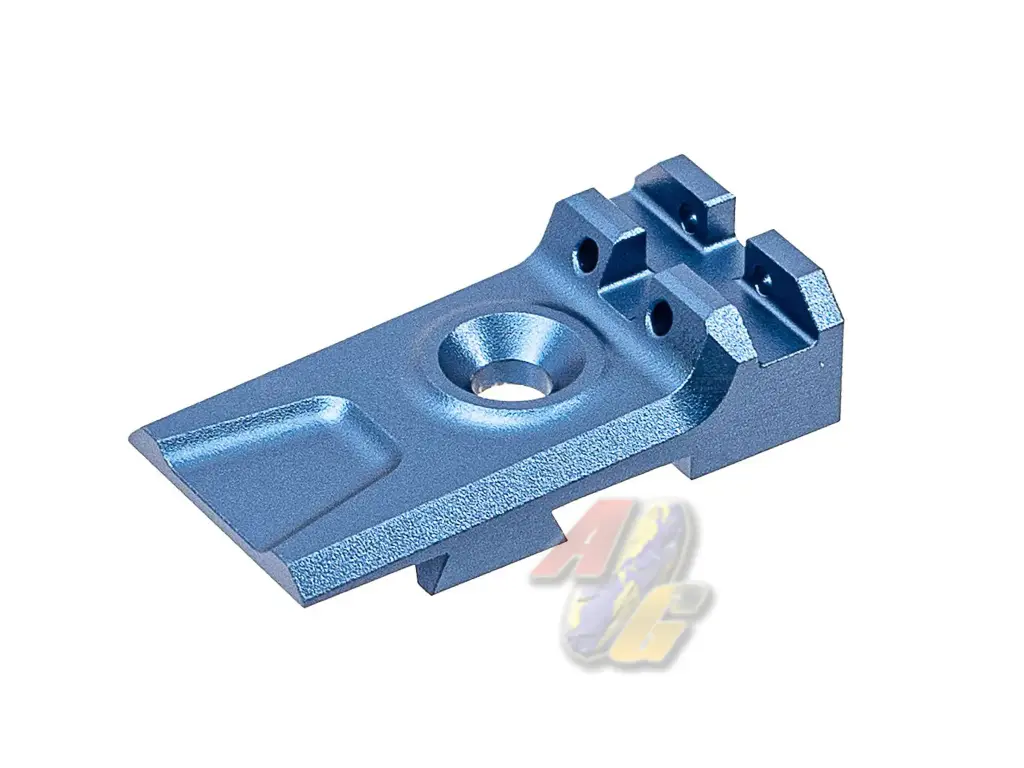 LA Capa Customs Aluminum Lightweight 5.1 Fiber Optic Rear Sight for Tokyo Marui Hi-Capa GBB Series - Blue