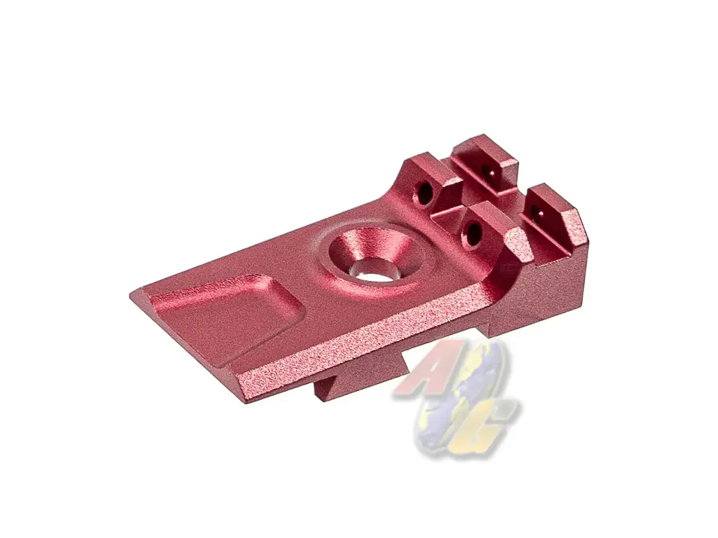 LA Capa Aluminum Lightweight 5.1 Fiber Optic Rear Sight for Tokyo Marui Hi-Capa GBB Series - Red