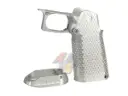5KU CNC Aluminum Grip Type.1 for Tokyo Marui Hi-Capa Series GBB (Silver)