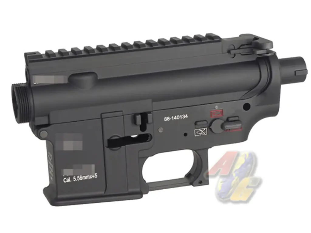 E&C 416 AEG Metal Receiver with Laser Marking (Black)