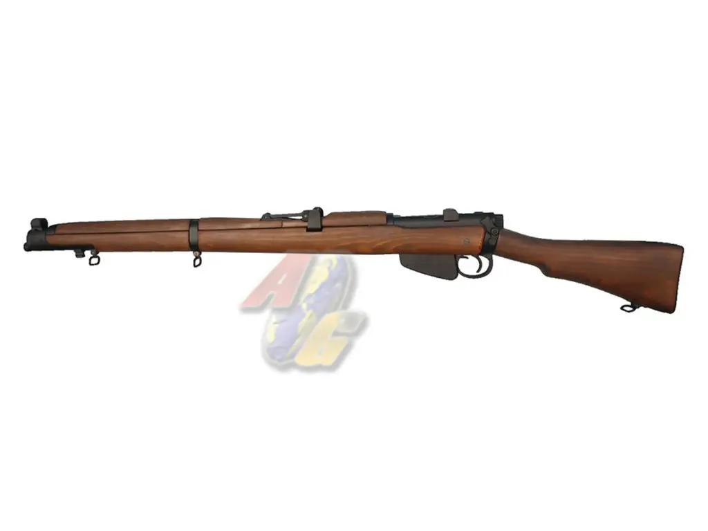 Double Bell Lee Enfield No.1 MK3 Shell Ejecting Rifle (Real Wood)
