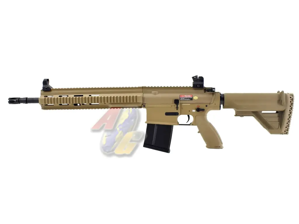 [GE-AEG-E6906T] Golden Eagle 417 Full Metal AEG with Mosfet - Polymer Version - Cerakote Tan
