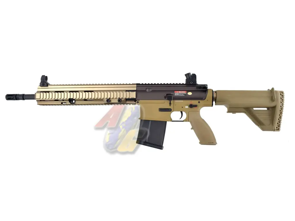 [GE-AEG-E6901MT] Golden Eagle 417 Full Metal AEG with Mosfet - Cerakote Tan