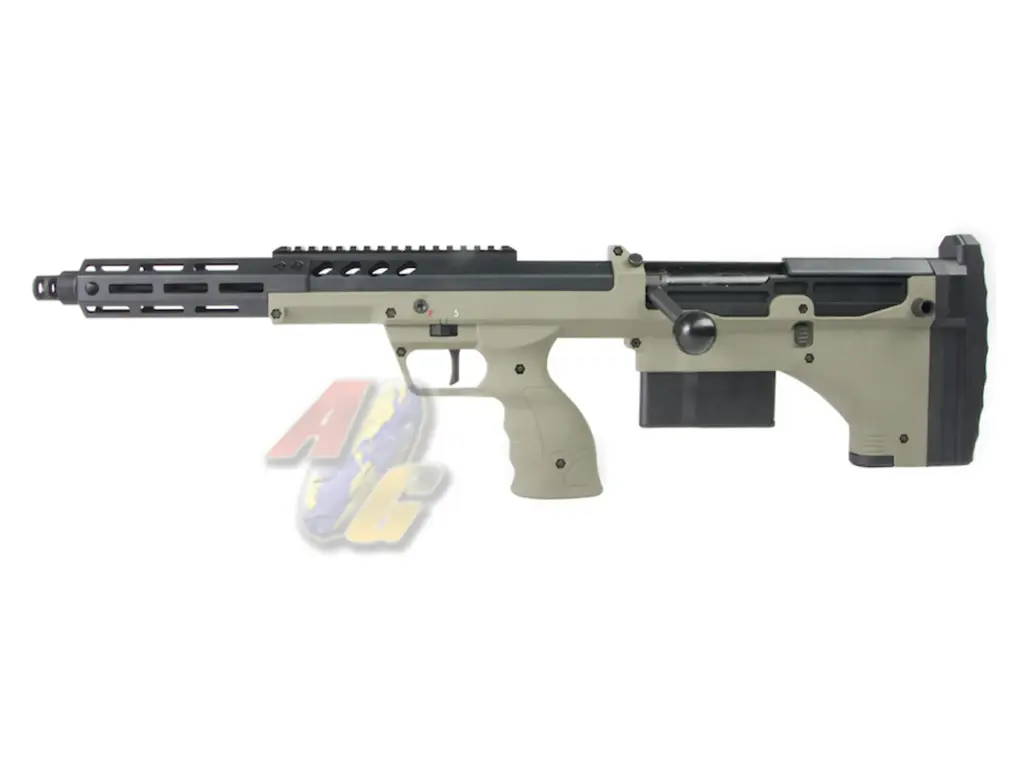 Silverback SRS A2/ M2 Sniper Rifle (Covert, 16 inch Barrel/ OD/ Left Hand) (Licensed by Desert Tech)