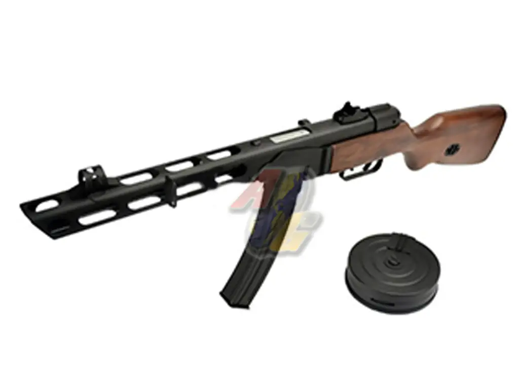 Snow Wolf PPSH-41 EBB with Two Magazines (BK)