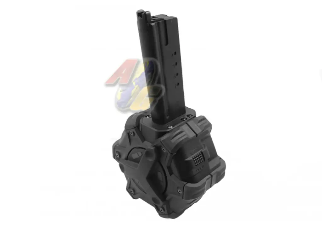 Armorer Works Adaptive 350 Rounds Magazine for Cybergun/ WE Desert Eagle GBB Series (BK)