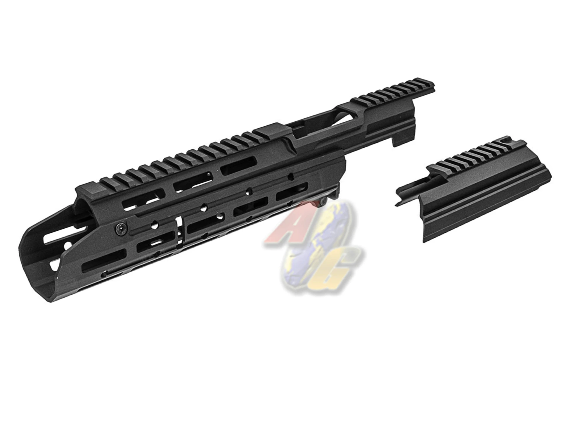RGW MK3 Style Chassis Rail Kit for Tokyo Marui AKM/ AKX GBB - BK