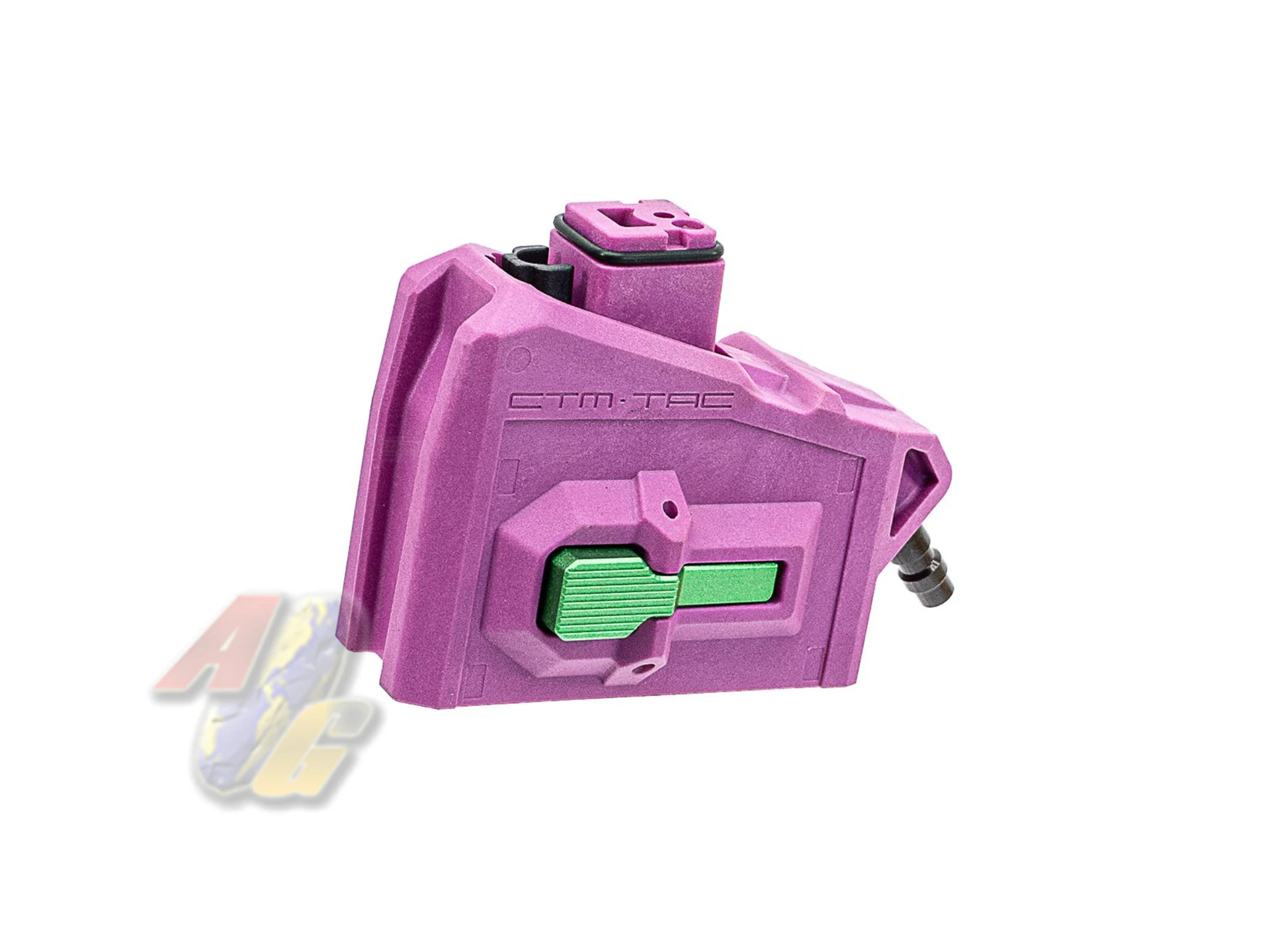CTM Tac HPA M4 Magazine Adapter for Glock GBB Series, AAP-01 GBB Series - Purple/ Green