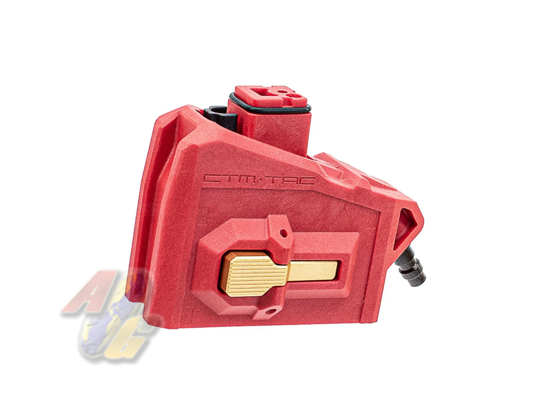 CTM Tac HPA M4 Magazine Adapter for Glock GBB Series, AAP-01 GBB Series - Red/ Gold