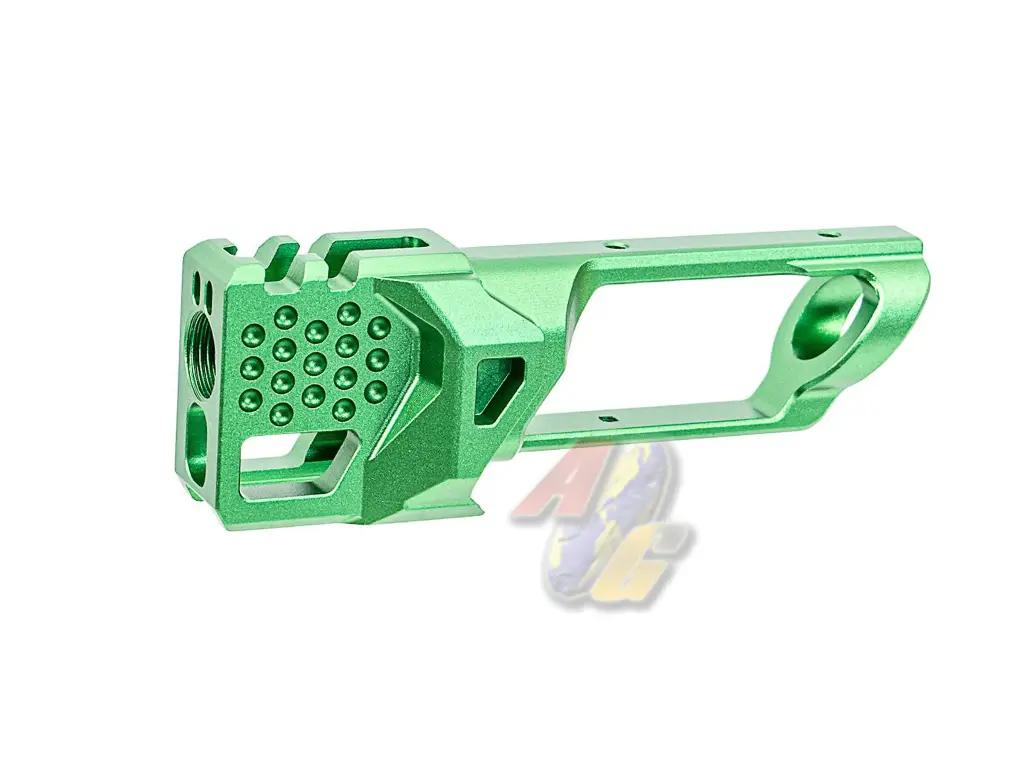 CTM Tac AAP-01 Fuku-2 CNC Aluminum Upper Compensator - Green