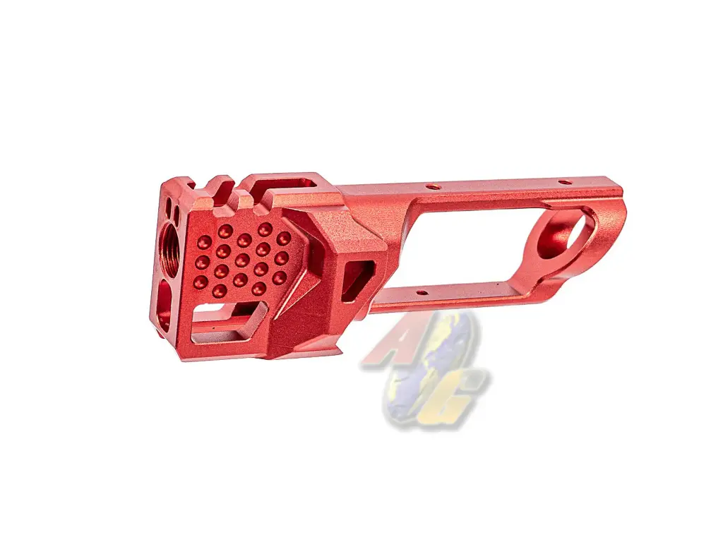 CTM Tac AAP-01 Fuku-2 CNC Aluminum Upper Compensator - Red