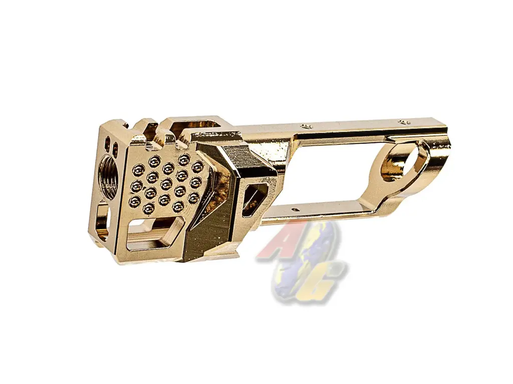 CTM Tac AAP-01 Fuku-2 CNC Aluminum Upper Compensator - Gold