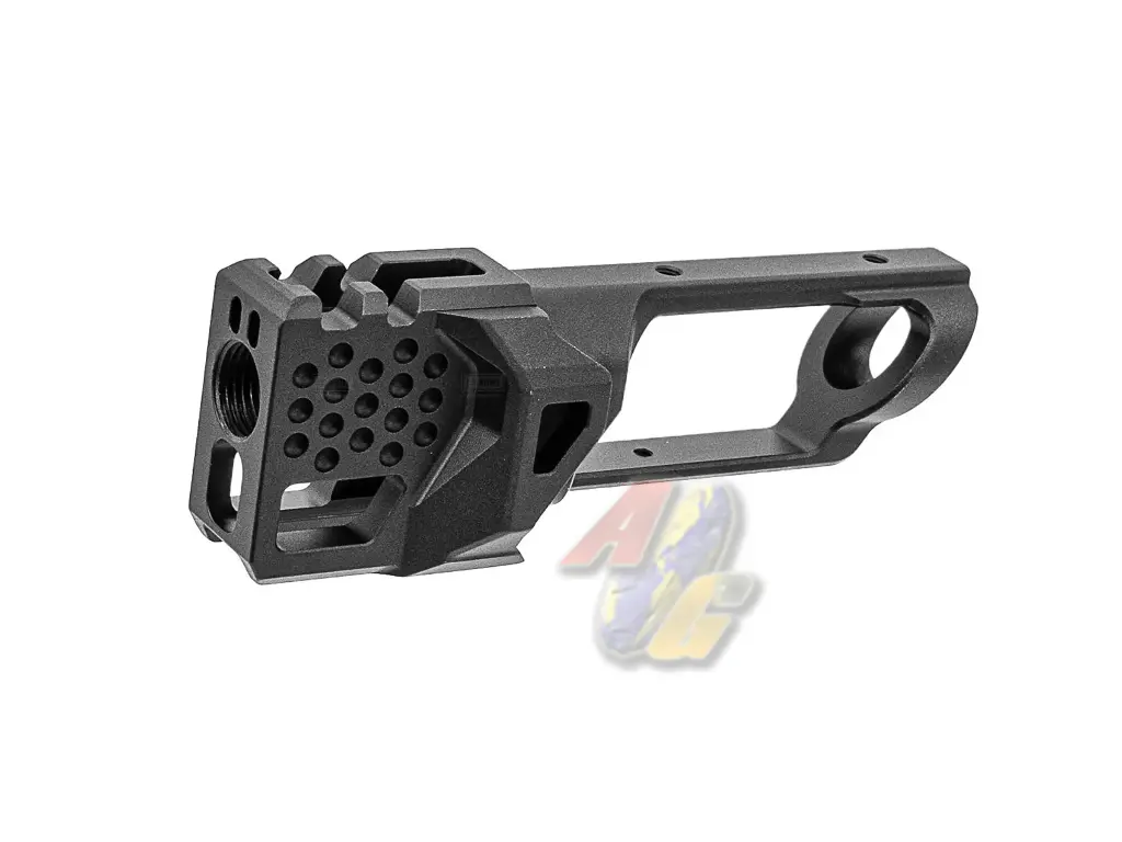 CTM Tac AAP-01 Fuku-2 CNC Aluminum Upper Compensator - Black
