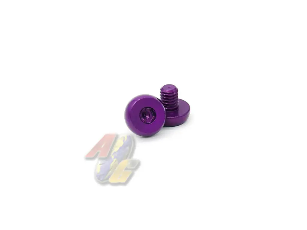 AIP 7075 Aluminum Grip Screws for Tokyo Marui Hi-Capa Series GBB (Purple)
