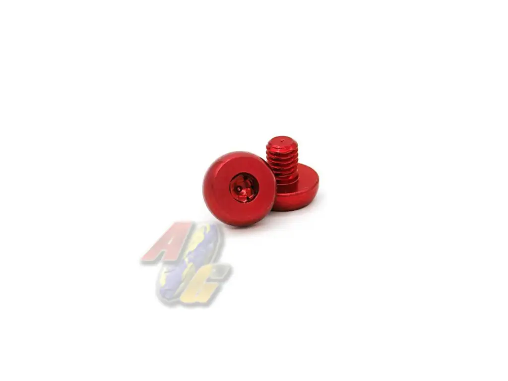 AIP 7075 Aluminum Grip Screws for Tokyo Marui Hi-Capa Series GBB (Red)
