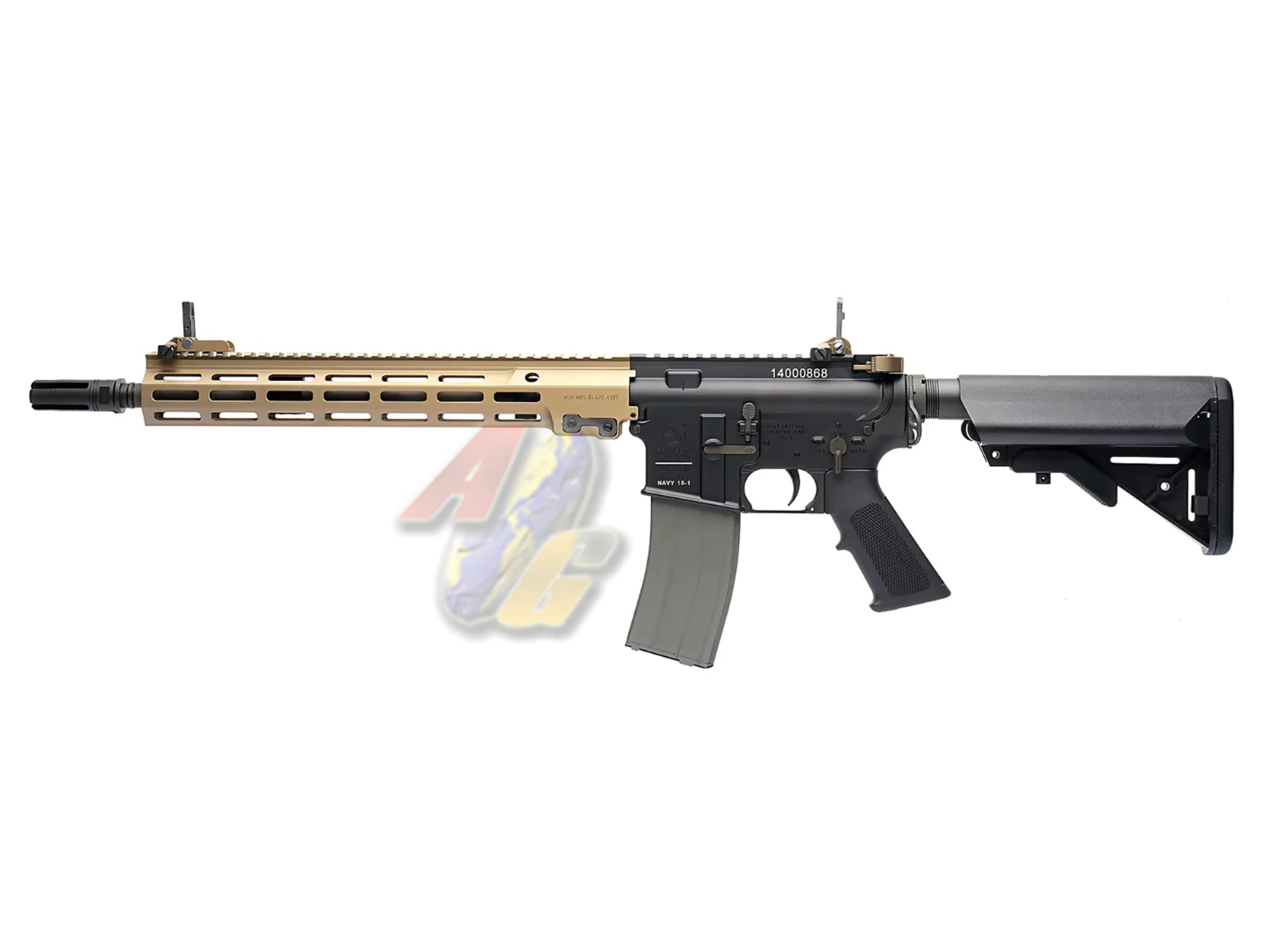 DNA NSW URGI 14.5" GBB - Navy 18-1/ MK18 Mod 1 Style
