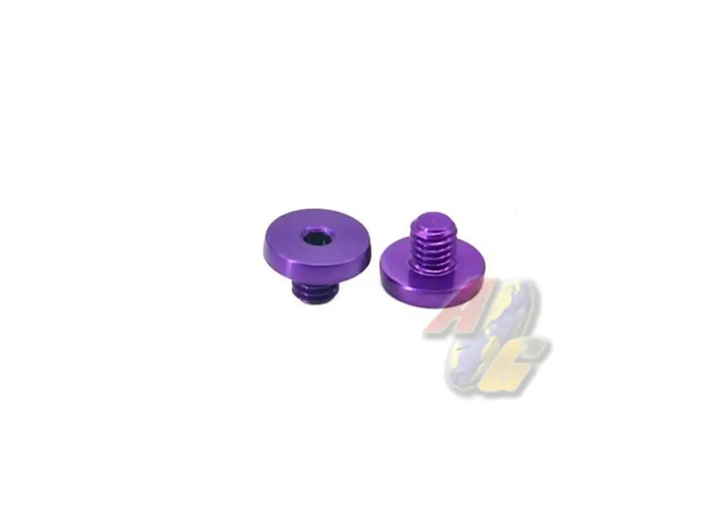 AIP 7075 Aluminum Grip Screws Type 5 For Tokyo Marui Hi-Capa Series GBB (Purple)