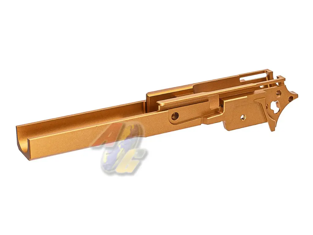 5KU CNC Aluminum 4.3 Middle Frame for Tokyo Marui Hi-Capa Series GBB (Type 1/ Gold)