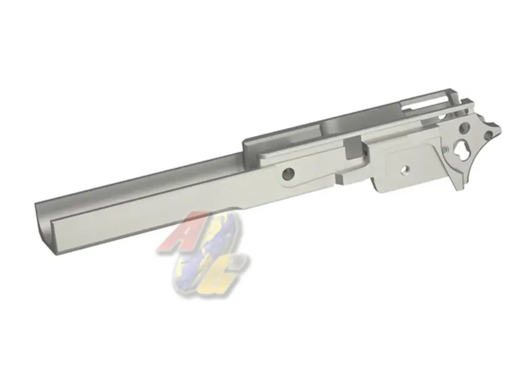 5KU CNC Aluminum 4.3 Middle Frame for Tokyo Marui Hi-Capa Series GBB (Type 1/ Silver)