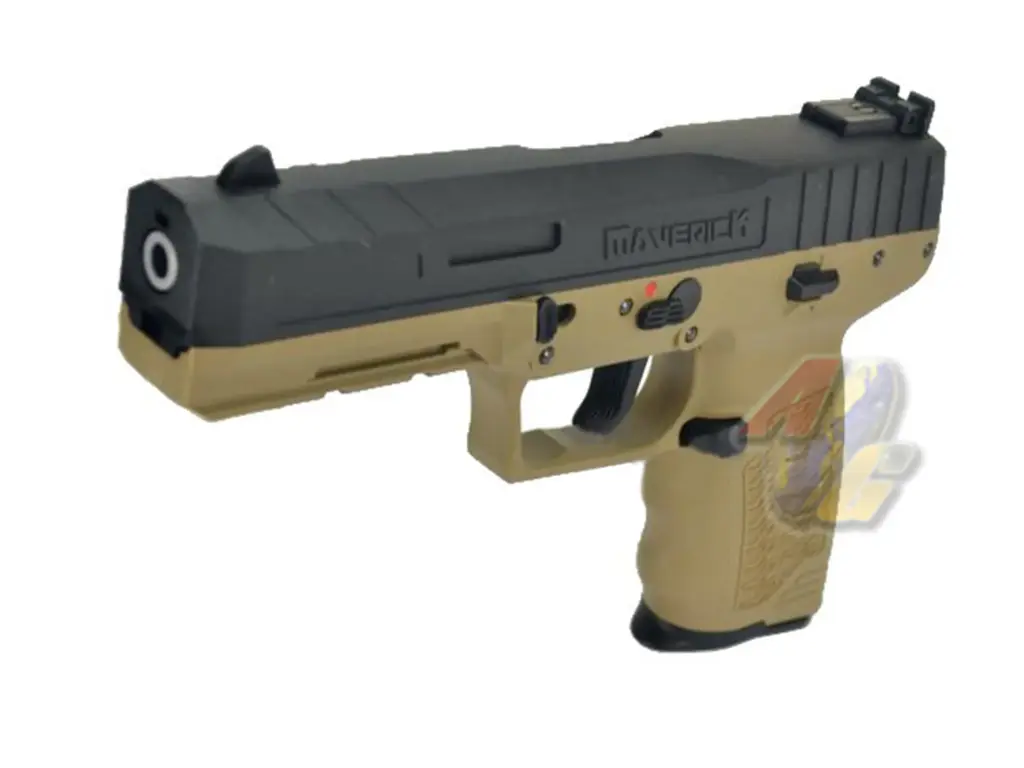 SRC Maverick FN57 GBB ( Black Slide, Tan Frame )