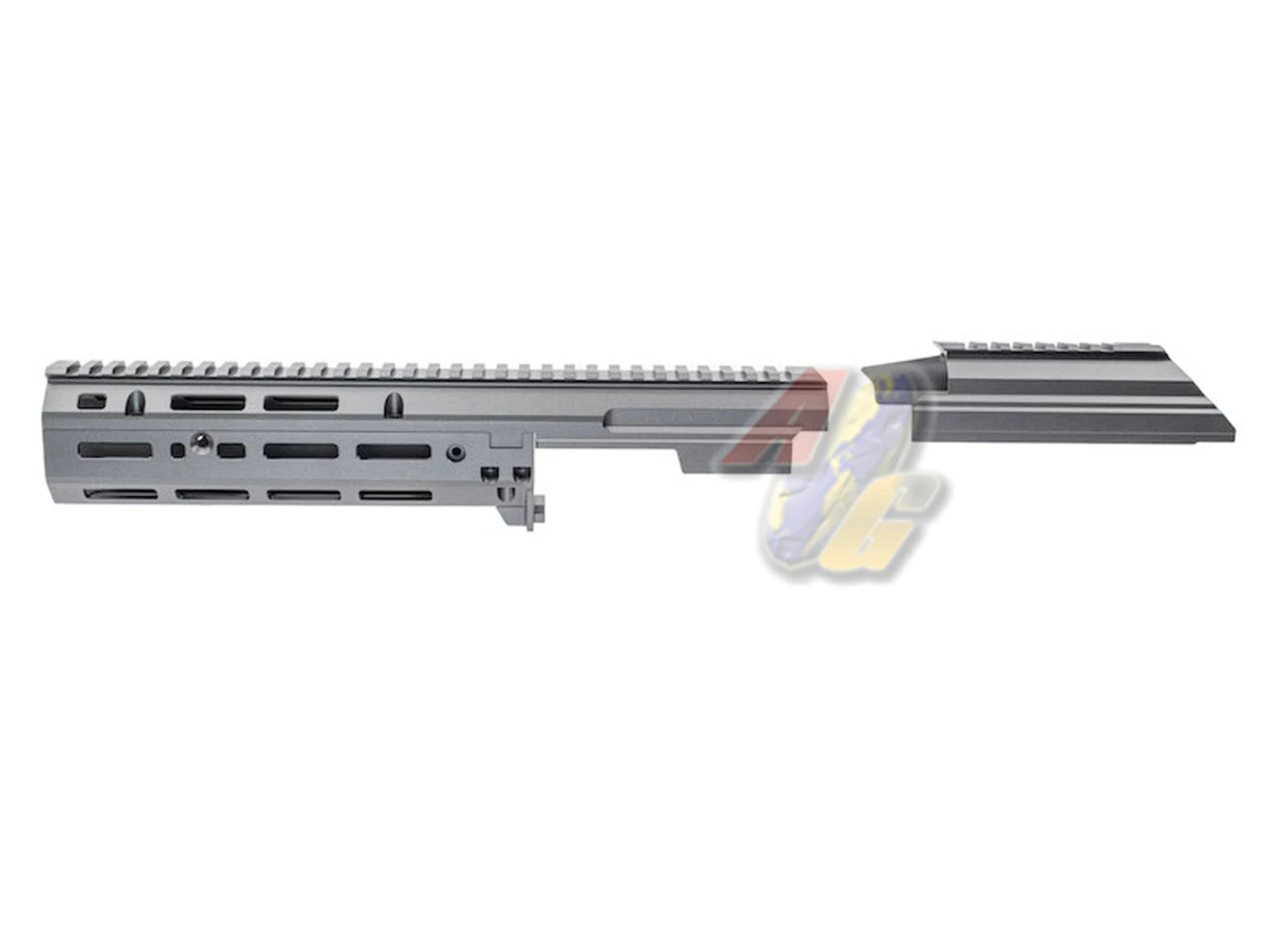 SAG PTD AK MK3 RU Ver. Chassis Kit for GHK AKM/ AK105 GBB - Carbon Grey/ Cerakote (by DYTAC)