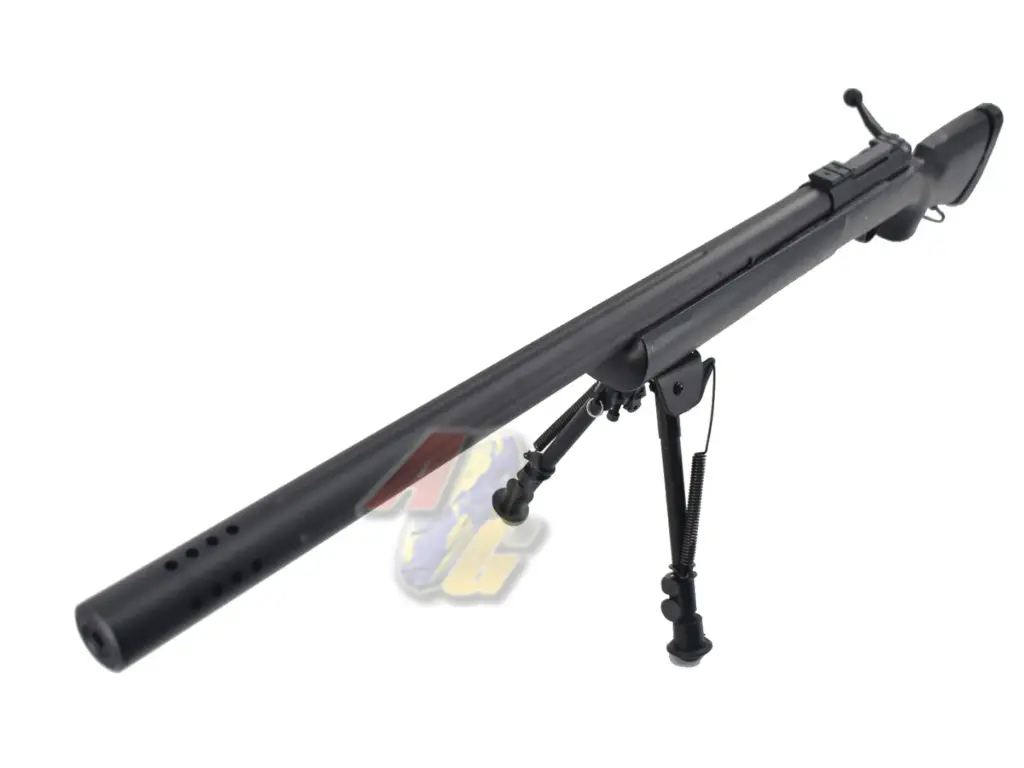 Snow Wolf M24 Air-Cocking Bolt Action Sniper with Bipod (Black/ Air-Cocking)