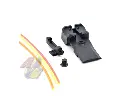 BBT Aluminum Fiber Sight Set for Tokyo Marui Hi-Capa GBB Series