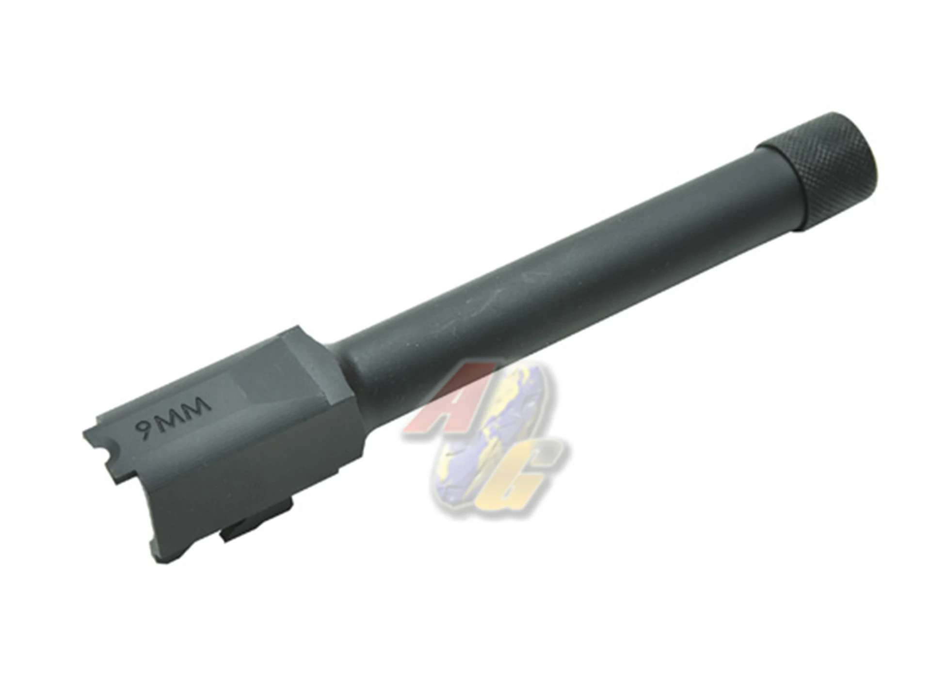 Guarder Steel Threaded 9mm Outer Barrel for Tokyo Marui M&P9 GBB Series - BK (14mm-)