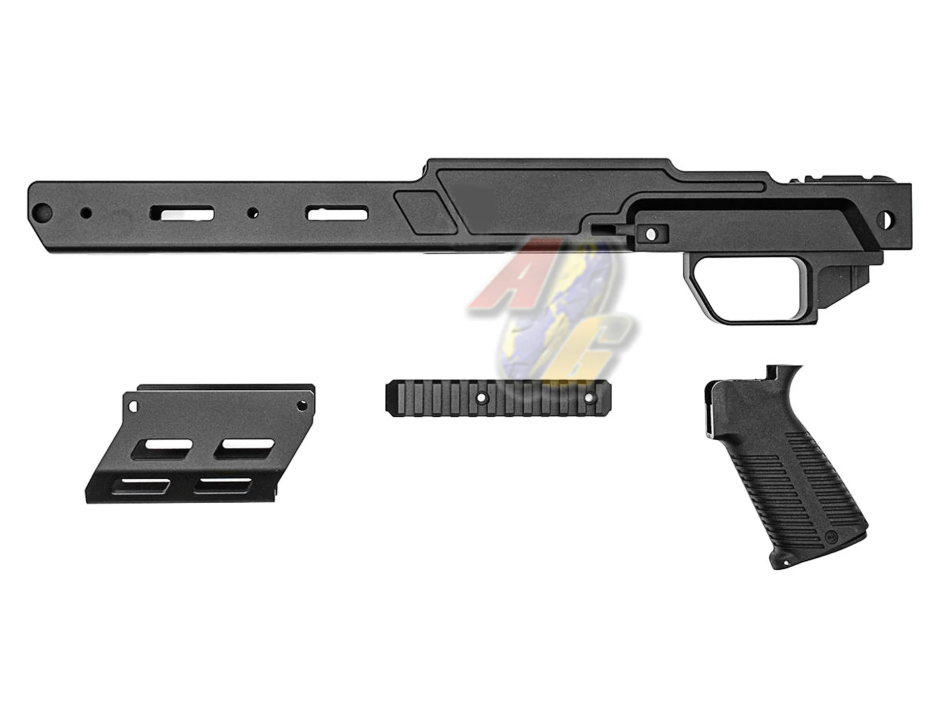 Archwick B&T SPR 300 Pro 6061-T6 Aluminum CNC Billet Chassis with M-Lok Handguard Rail Set
