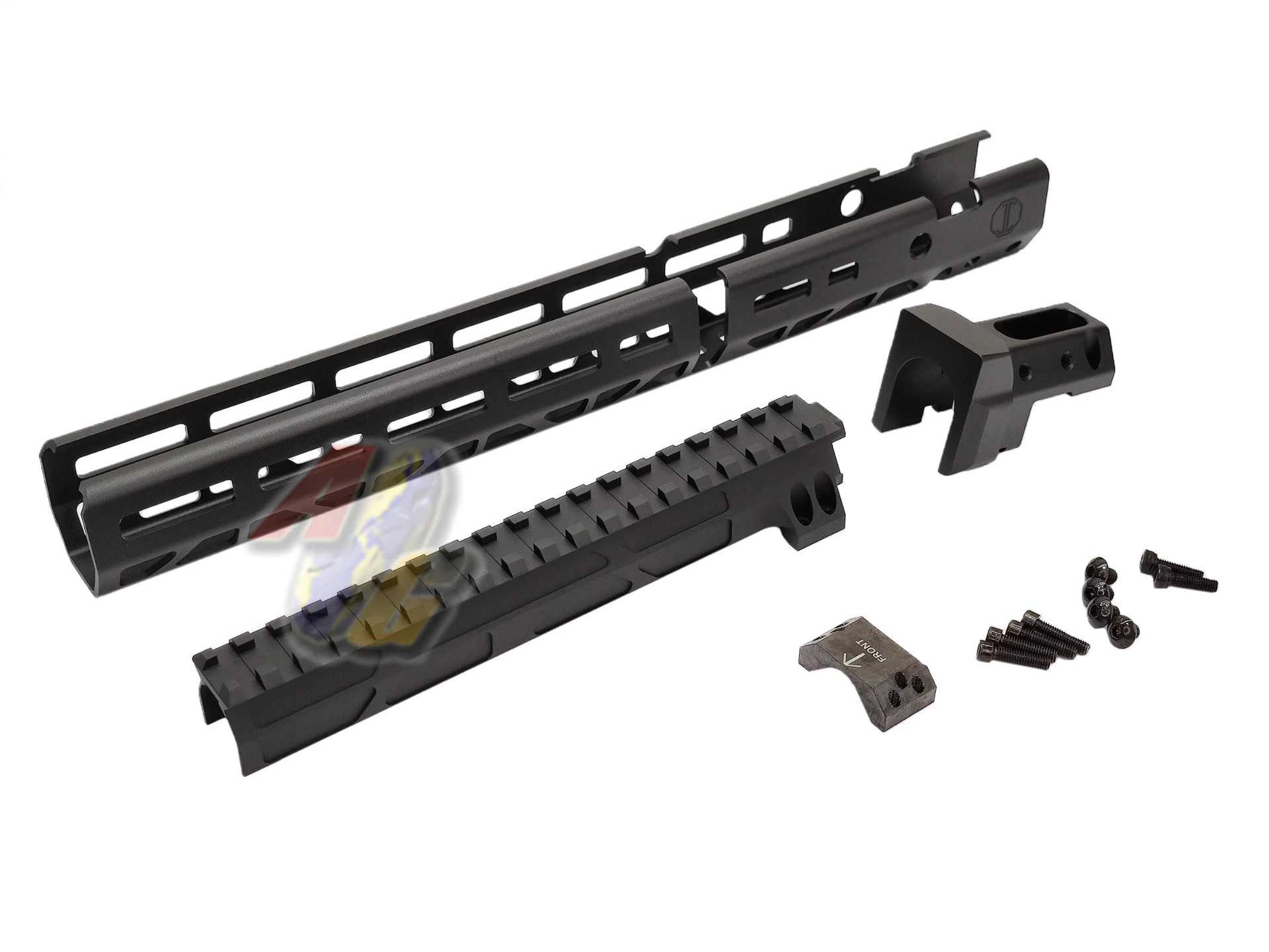 [RGW-R016-V1425-BK] RGW JM Style 14.25" M-Lok Handguard for Tokyo Marui AK GBB, GHK AK GBB/ AK AEG
