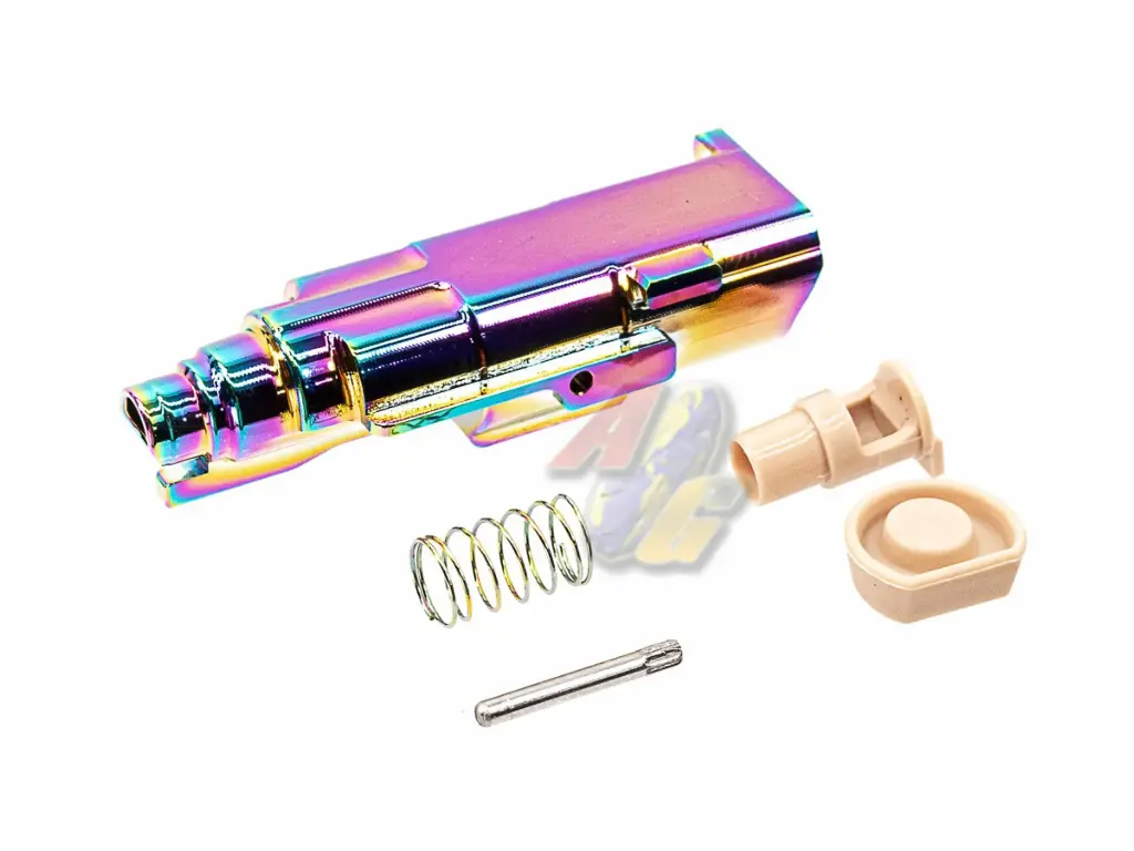 COWCOW Technology Aluminum Nozzle for Action Army AAP-01 GBB ( Rainbow )