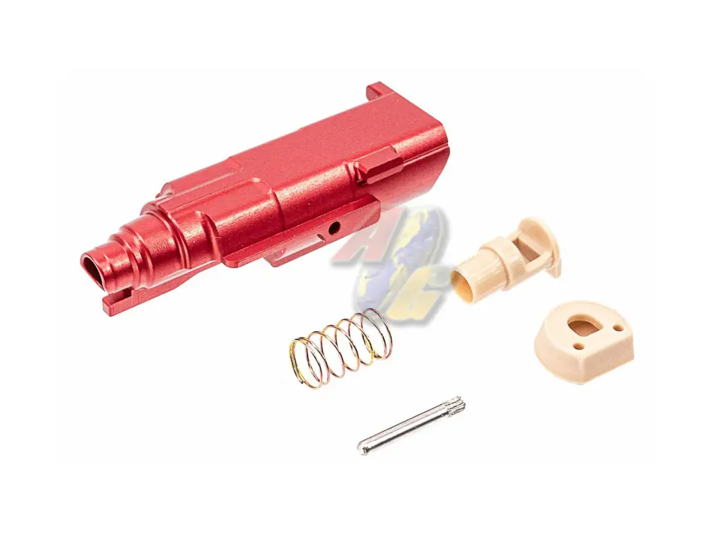 COWCOW Technology Aluminum Nozzle for Action Army AAP-01 GBB (Red)