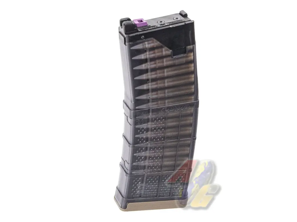 EMG Lancer Systems Licensed L5AWM 300BLK 30 Rounds MWS Gas Magazine - FDE (by CYMA)
