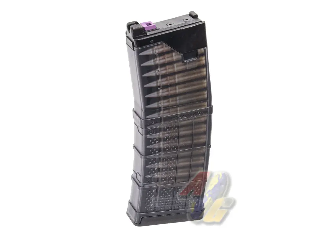 EMG Lancer Systems Licensed L5AWM 300BLK 30 Rounds MWS Gas Magazine -BK (by CYMA)