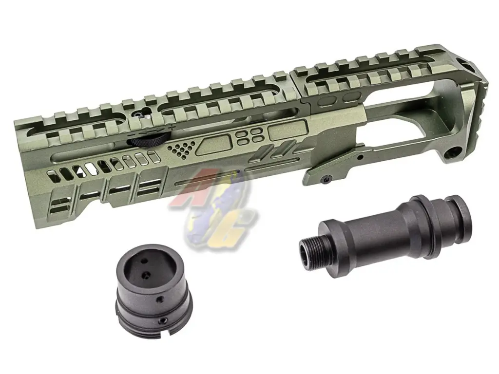 [5KU-ABAAP-019-GN] 5KU AAP-01 Type B Carbine Rail Kit for Action Army AAP-01 GBB (Green)