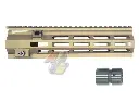 Angry Gun HK416 Super Modular 10.5" M-Lok Rail for Tokyo Marui M4 MWS GBB Series - DDC