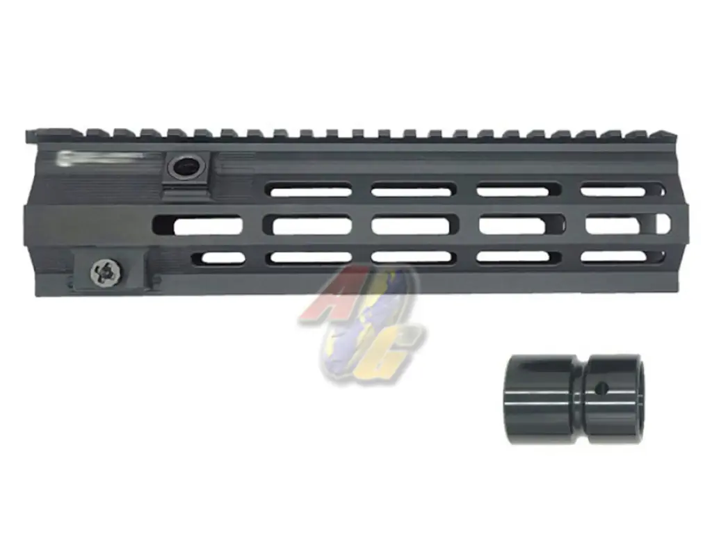 Angry Gun HK416 Super Modular 10.5" M-Lok Rail for Tokyo Marui M4 MWS GBB Series - BK