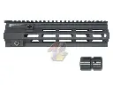 Angry Gun HK416 Super Modular 10.5" M-Lok Rail for Tokyo Marui M4 MWS GBB Series - BK