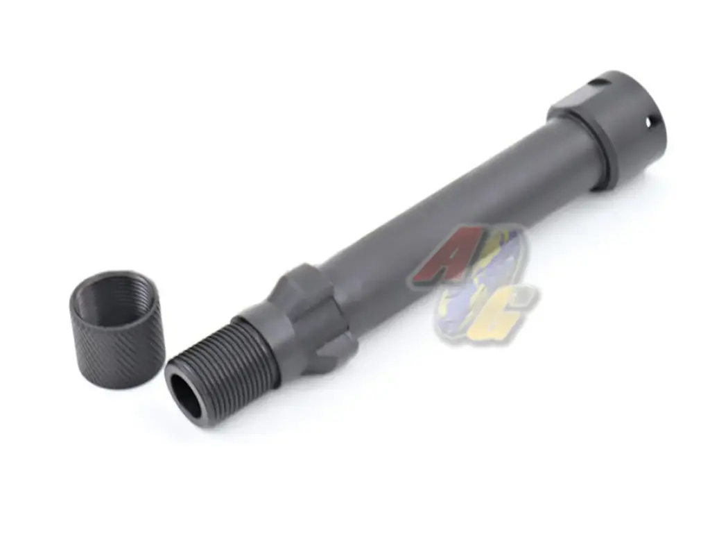 BBT Steel Outer Barrel with Thread Protector for Maruyama SCW-9 PRO-G SMG GBB