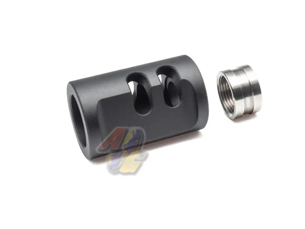 TTI Airsoft Type-A Compensator (14mm-) (Black)
