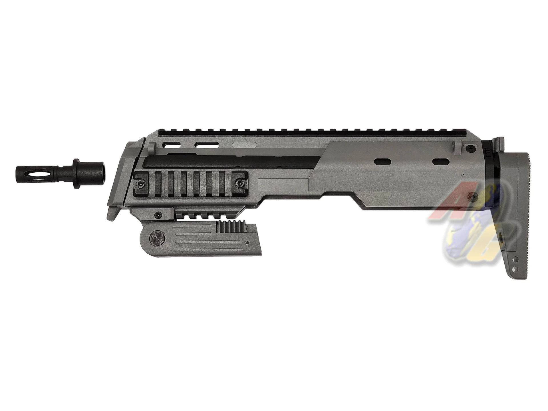 [CTM-0018] CTM Tac AP7-SUB Replica SMG Kit for Action Army AAP-01 GBB Series - Grey