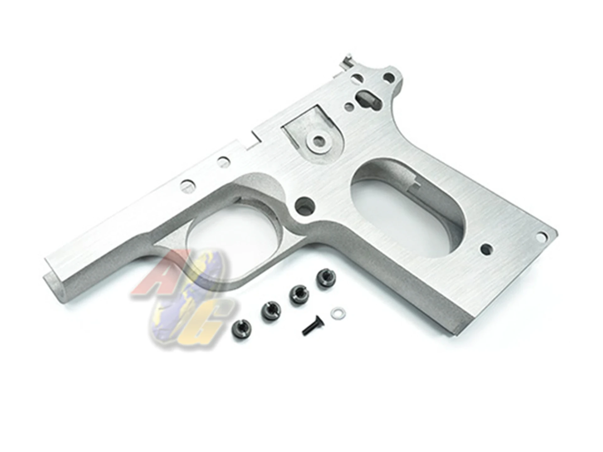 [GD-V10-41-SV-H] Guarder Aluminum Frame for Tokyo Marui V10 GBB Series - Silver Polishing