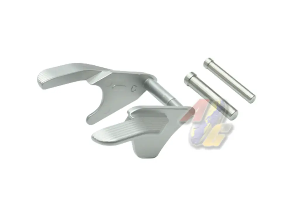 Guarder Steel Ambi Thumb Safety for Tokyo Marui V10 GBB Series - Silver