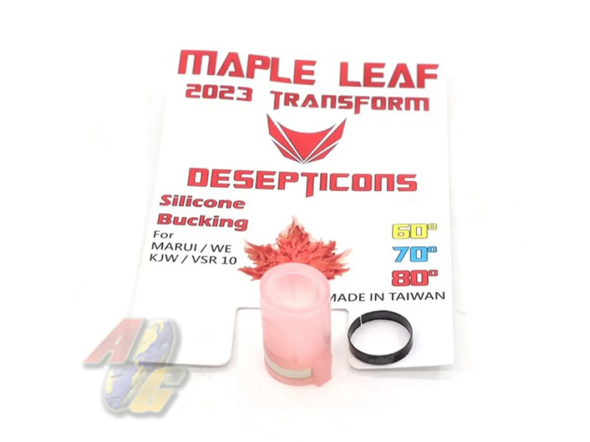 Maple Leaf 2023 Transformers Decepticons Hop-Up Silicone Bucking - 80°