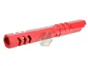 5KU 5.1 Aluminum Outer Barrel for Tokyo Marui Hi-Capa 5.1 Series GBB (Type 2, Red, 11mm+)