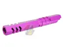 5KU 5.1 Aluminum Outer Barrel for Tokyo Marui Hi-Capa 5.1 Series GBB (Type 2, Purple, 11mm+)
