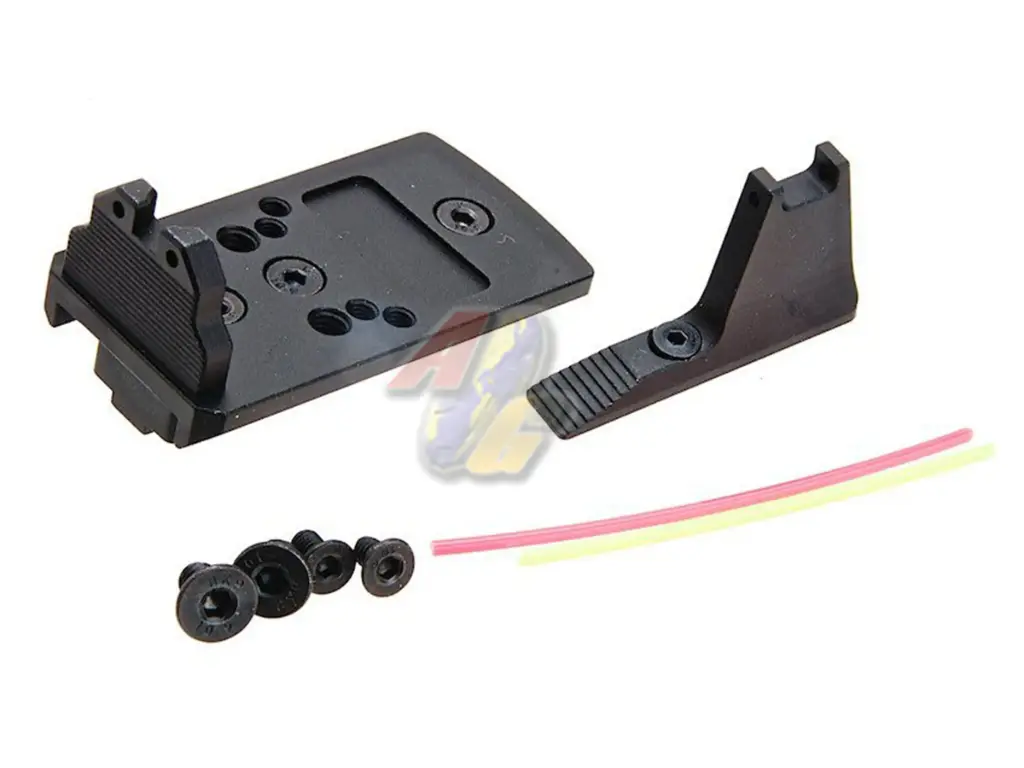 5KU Action Army AAP-01 GBB Fiber Front and Rear Sight Mount (RMR)