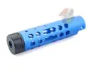 5KU CNC Aluminum Outer Barrel for Action Army AAP-01 GBB (Type A/ Blue)