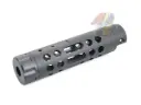 5KU CNC Aluminum Outer Barrel for Action Army AAP-01 GBB (Type A/ Black)